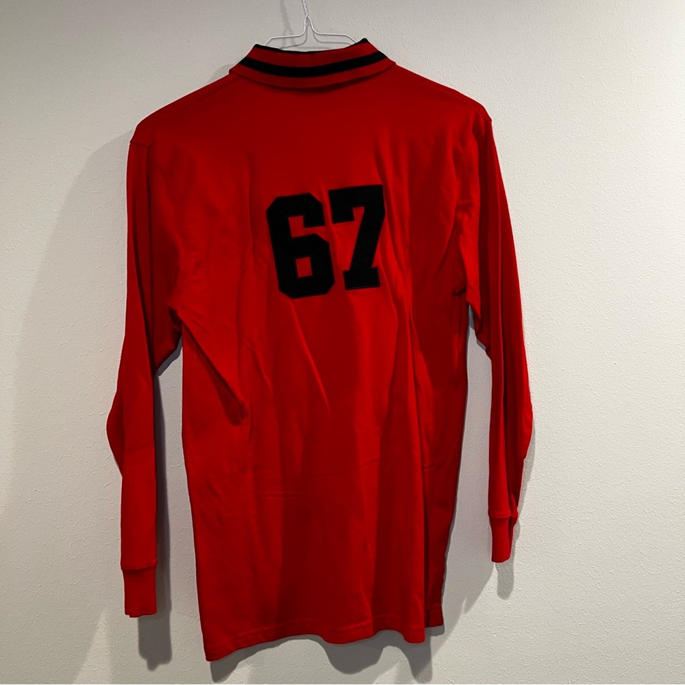 Polo by Ralph Lauren Youth Men Red Long Sleeve Shirt